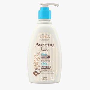 AVEENO® Baby Daily Cream Coconut Oil & Shea Butter-354ml, Made In Canada